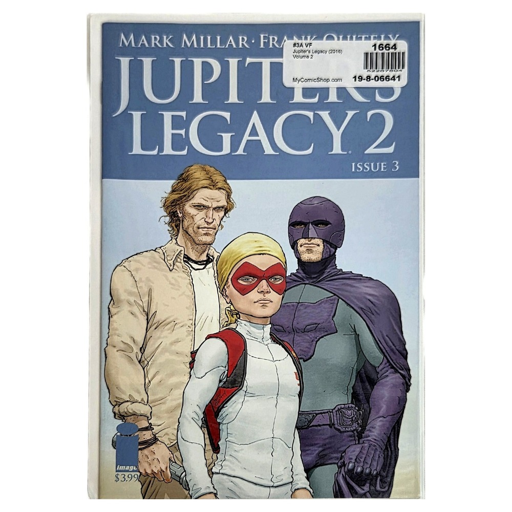 Jupiter's Legacy 2‎ Issue 3 Comic Book Mark Millar Frank Quitely Image Comics